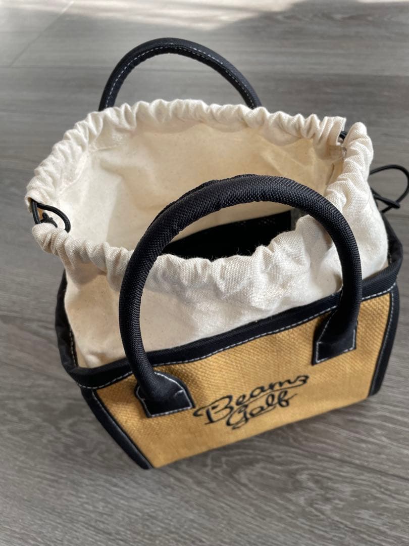 【新品同様】BEAMS GOLF カートバッグ　保冷ミニトートバッグ