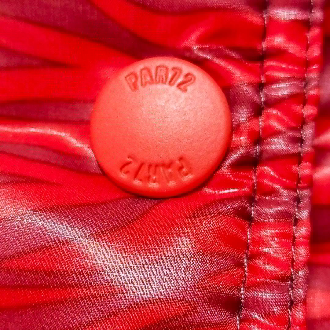 ✨️極美品　PAR72　レディース　ダウンジャケット　赤ゼブラ✨️　1点物　Ｌ