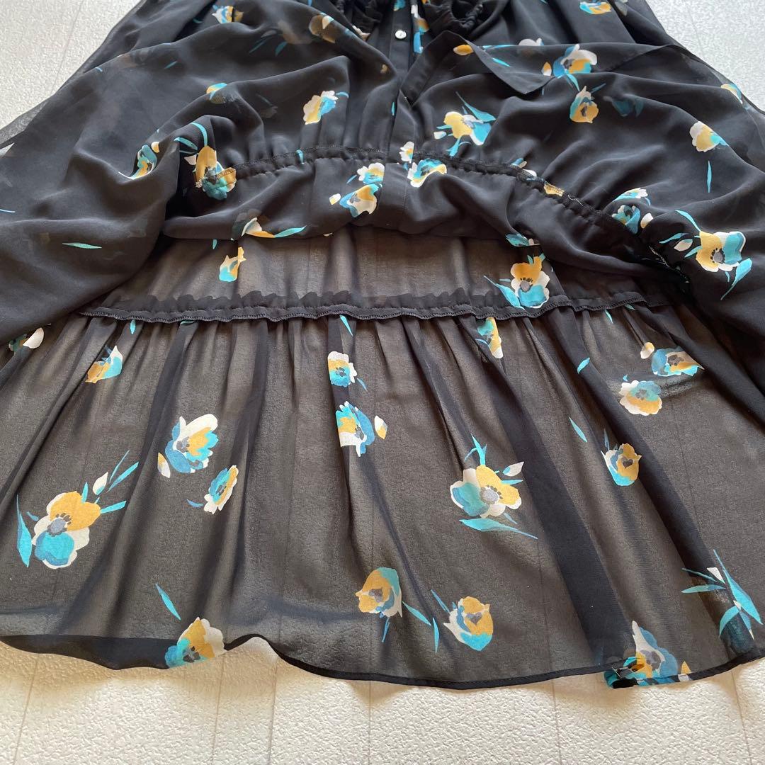 LOULOU WILOUGHBY レトロフラワーワンピース　2