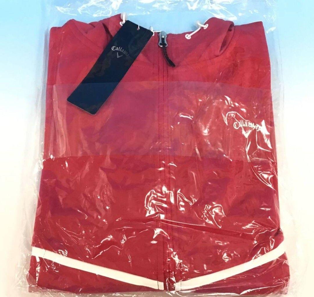 Callaway新品定価15400円パーカー Lサイズ赤色未使用タグ付