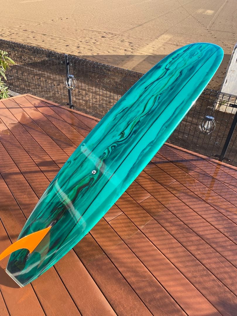 2ストリンガー オンフィン クラシックロングボード 9’5 ハンドシェイプ