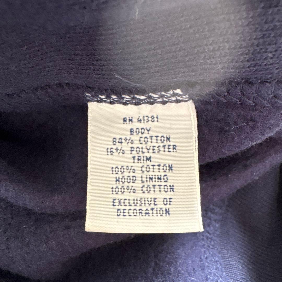 POLO RALPH LAUREN フルジップ パーカー 裏起毛 ネイビー S