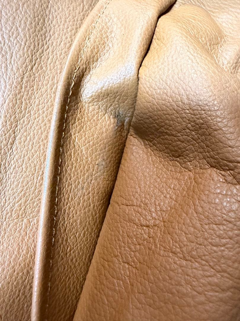 FREEDOM　レザージャケット　ライダース　本革　キャメル