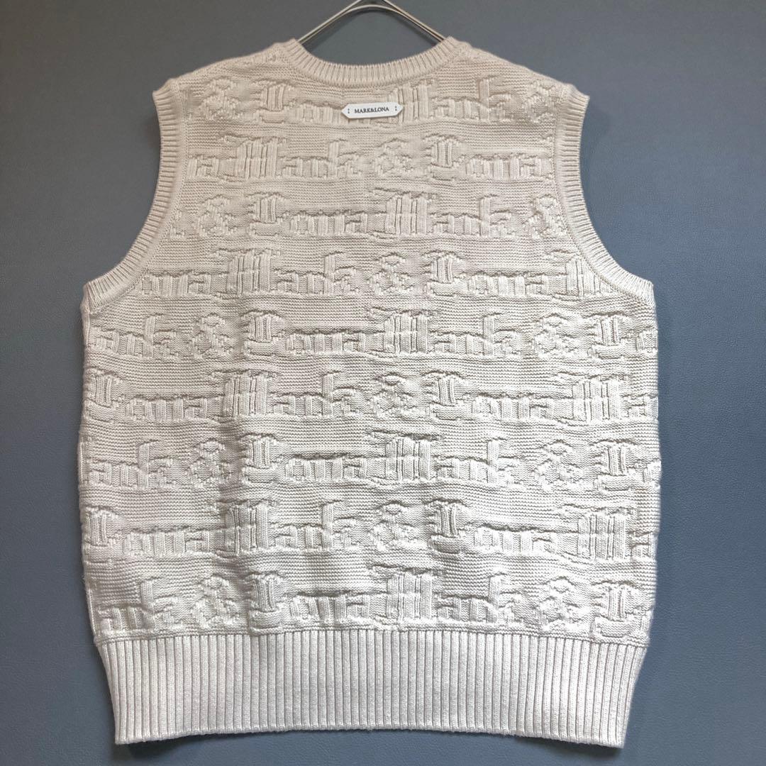 【bardy123】MARK&LONA　2024年 エッセンスニットベスト