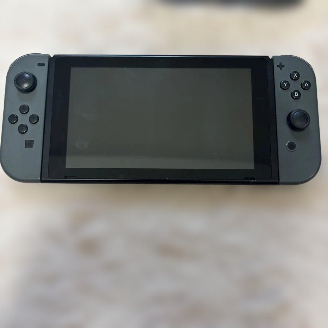 Nintendo Switch 本体 ジャンク品グレー 付属品あり