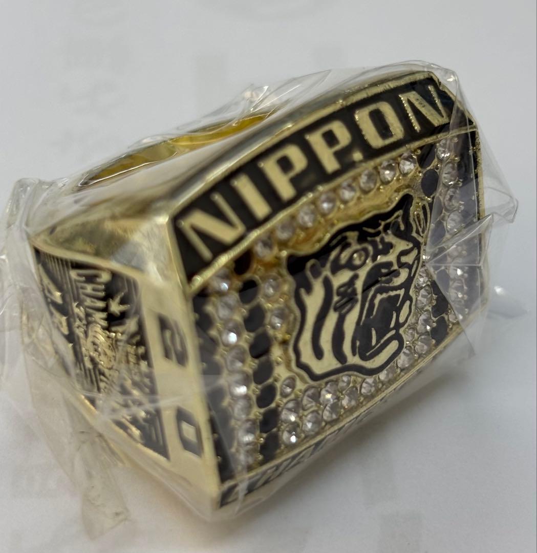 阪神タイガース 日本一2023 ARE チャンピオンリング ケース付