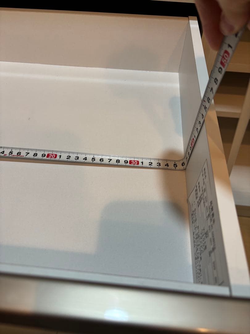 ⭐︎週末値下げ⭐︎ホワイトキッチンカウンター 引き出し付き