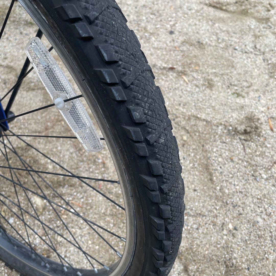 引取限定　あさひ　ドライド DRIDE ブルー　子供用　自転車 26 北摂