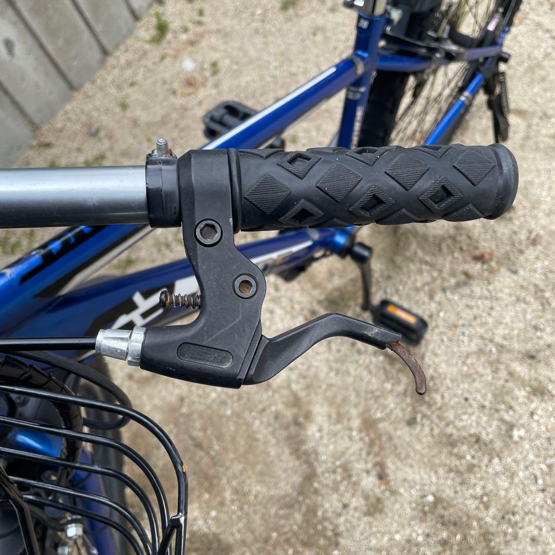 引取限定　あさひ　ドライド DRIDE ブルー　子供用　自転車 26 北摂