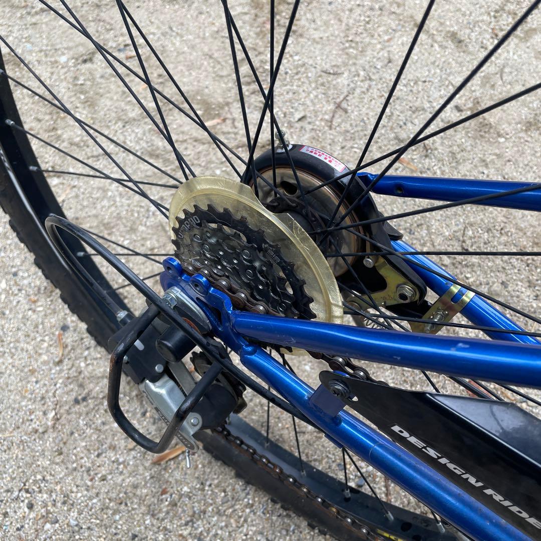 引取限定　あさひ　ドライド DRIDE ブルー　子供用　自転車 26 北摂