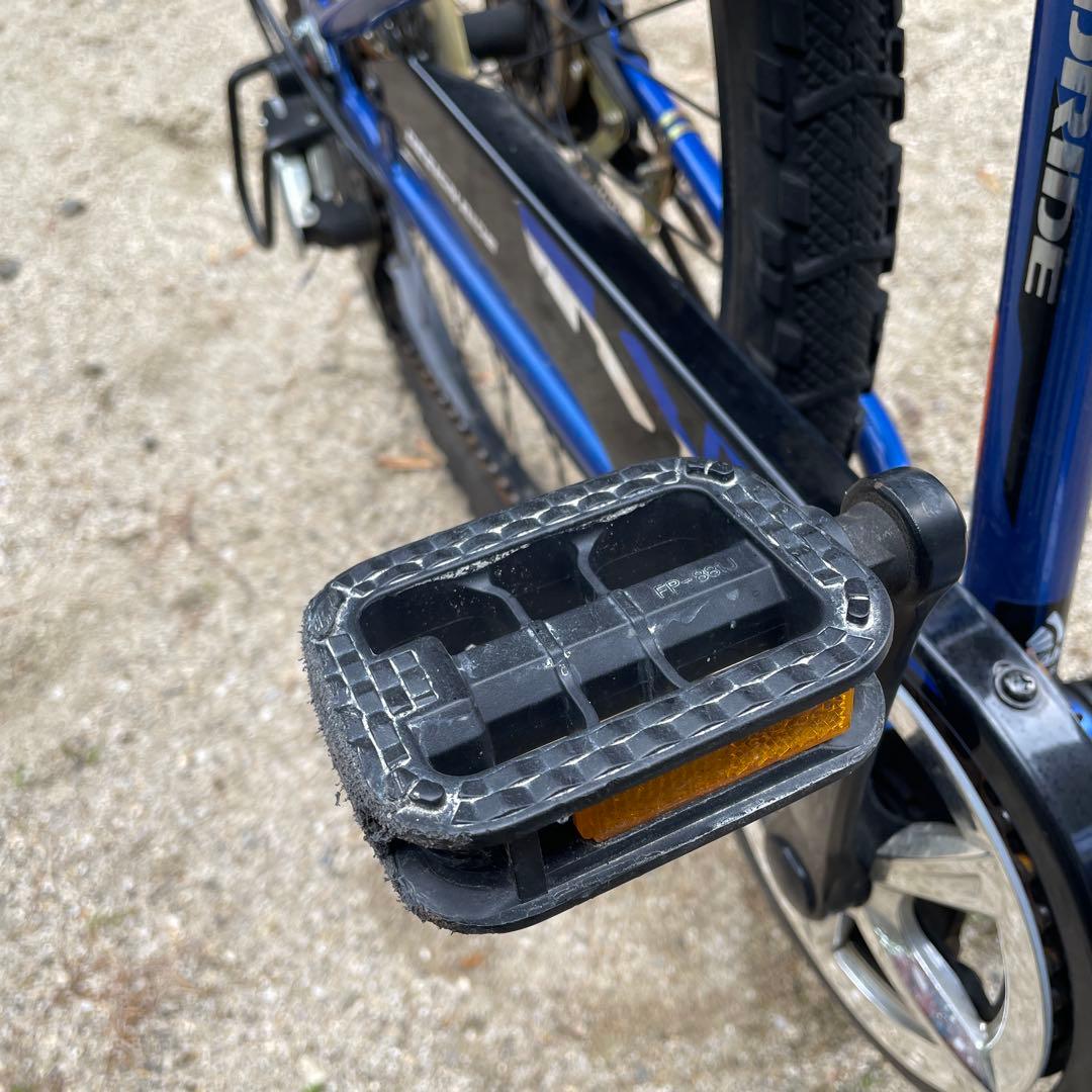 引取限定　あさひ　ドライド DRIDE ブルー　子供用　自転車 26 北摂