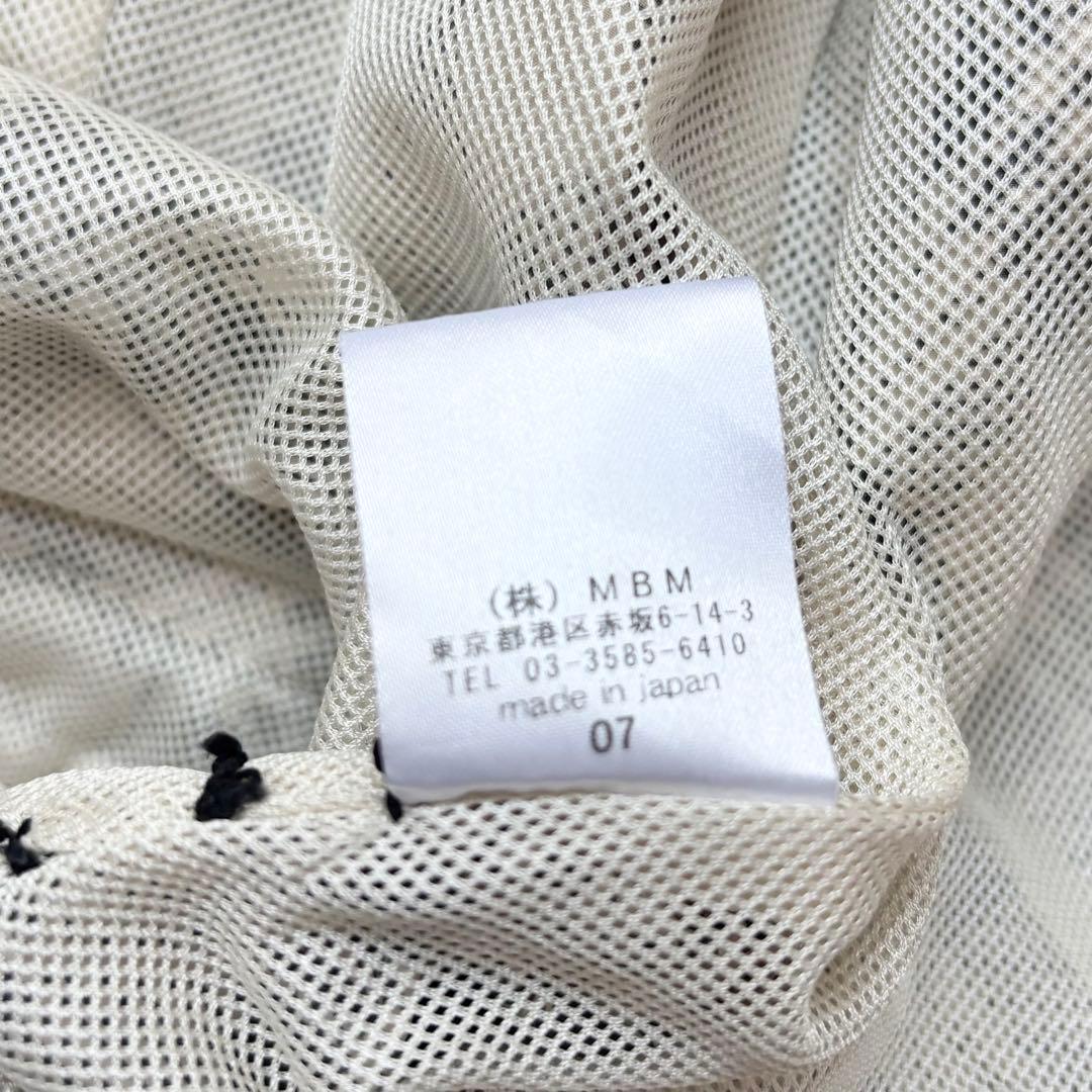 MIEKO UESAKO ミエコウエサコ チェック柄ロングベスト 黒猫ファスナー