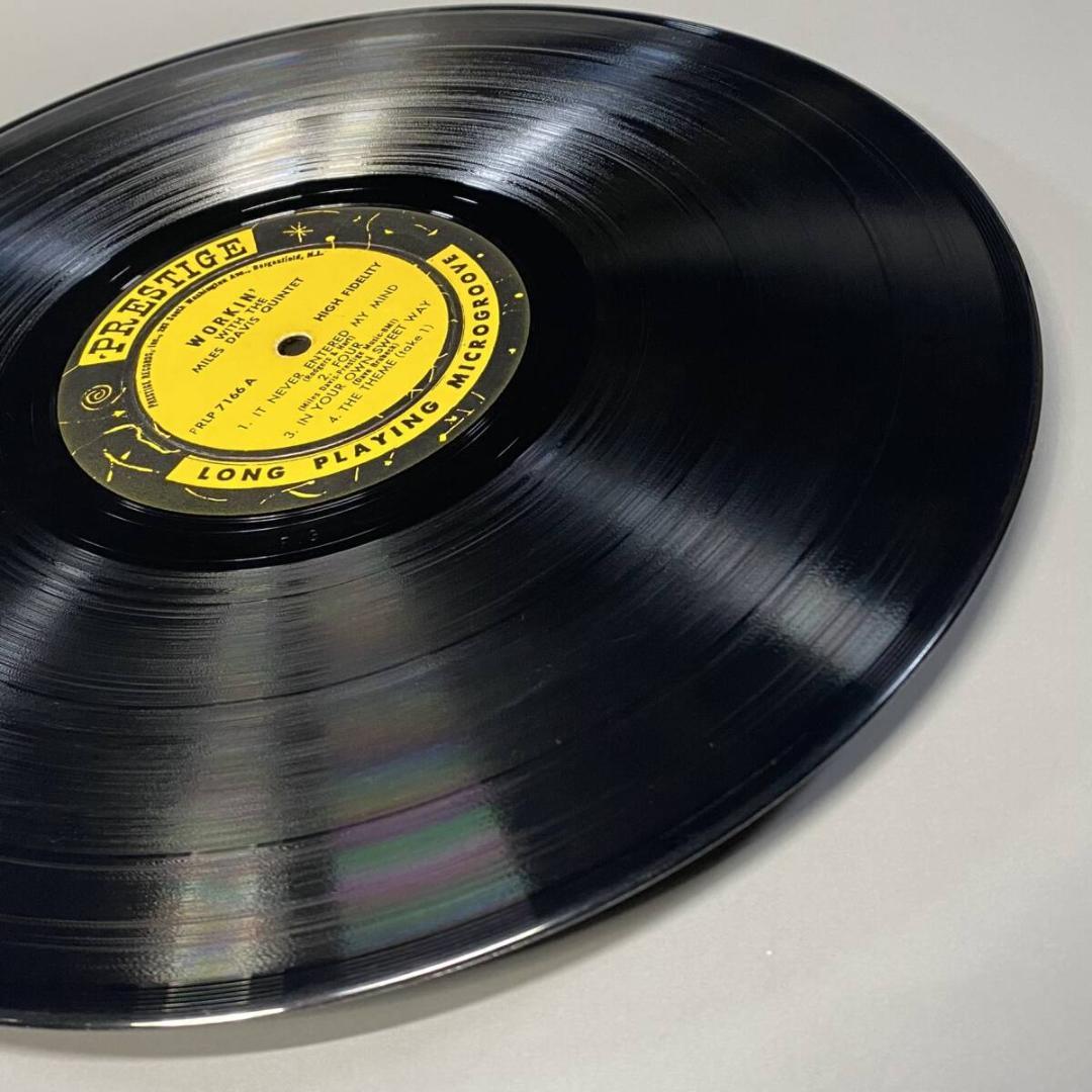 ★希少1点限り【USオリジナル／MONO／NJ／深溝／RVG】マイルス・ワーキン