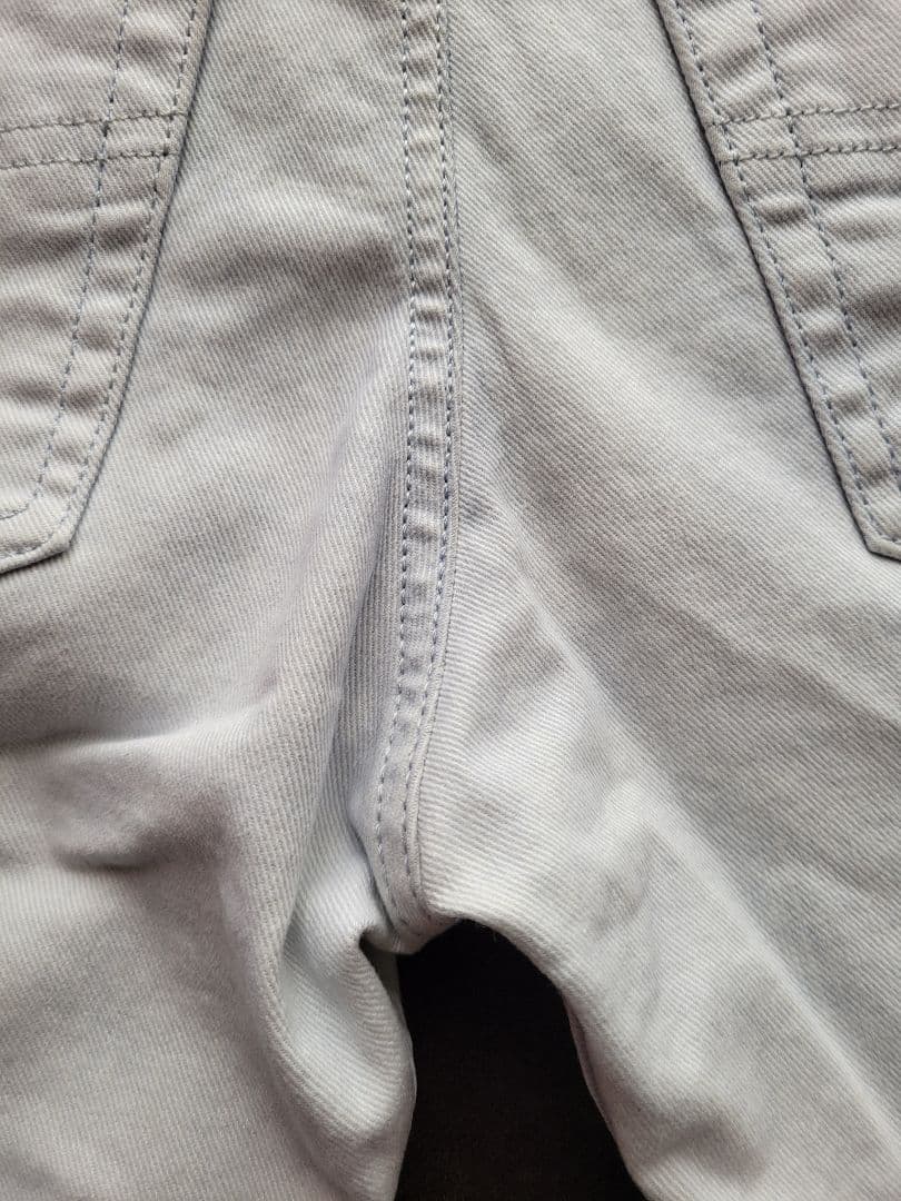 ブンチャン❗★DIESEL 白 スリム キャロット W30 ストレッチ