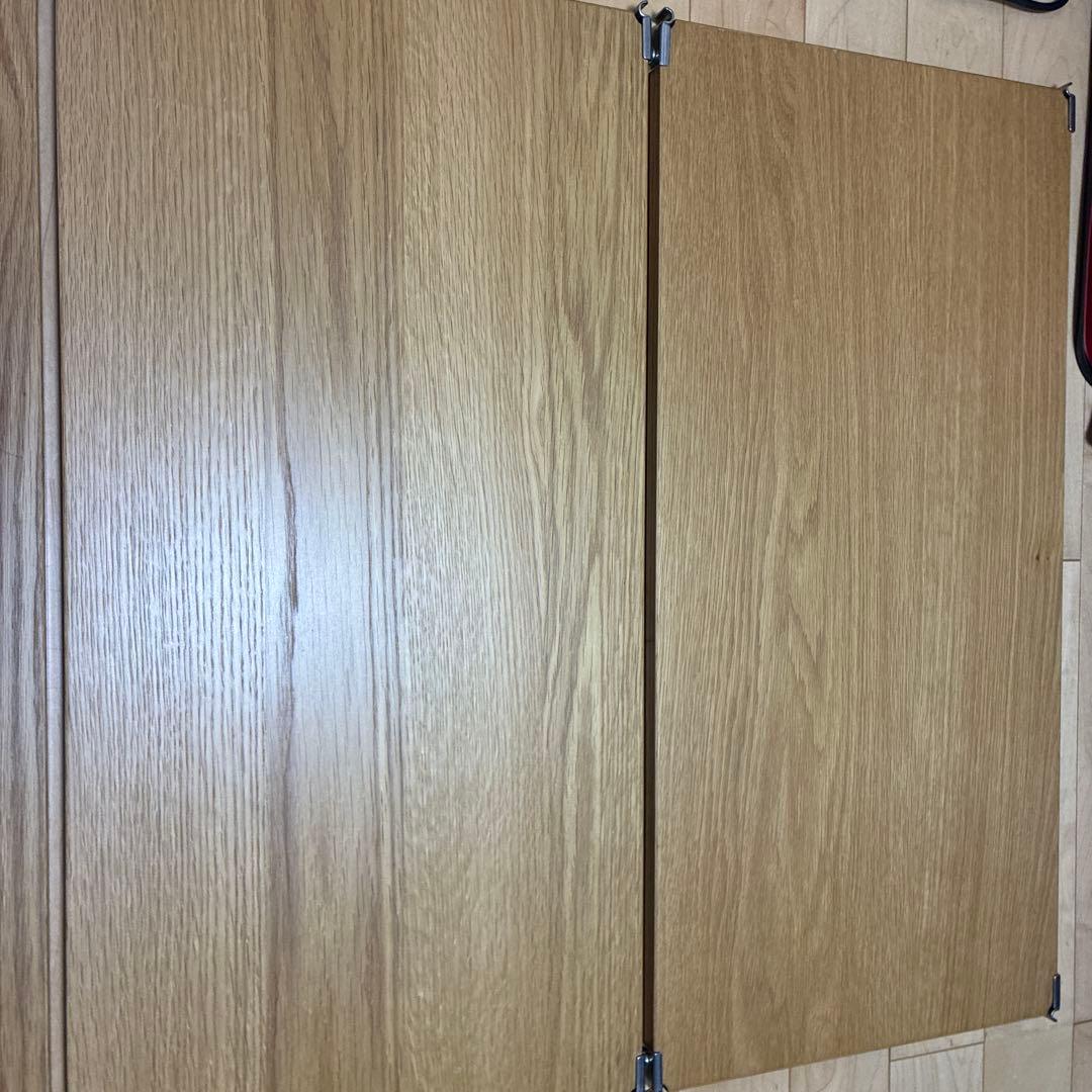 無印良品 ステンレスユニットシェルフ 追加棚3枚セット オーク材 84cm A