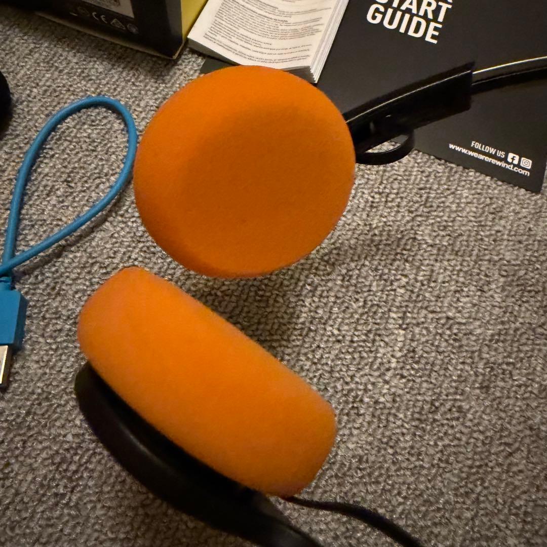 we are rewind EQ-001 ワイヤレスヘッドフォン