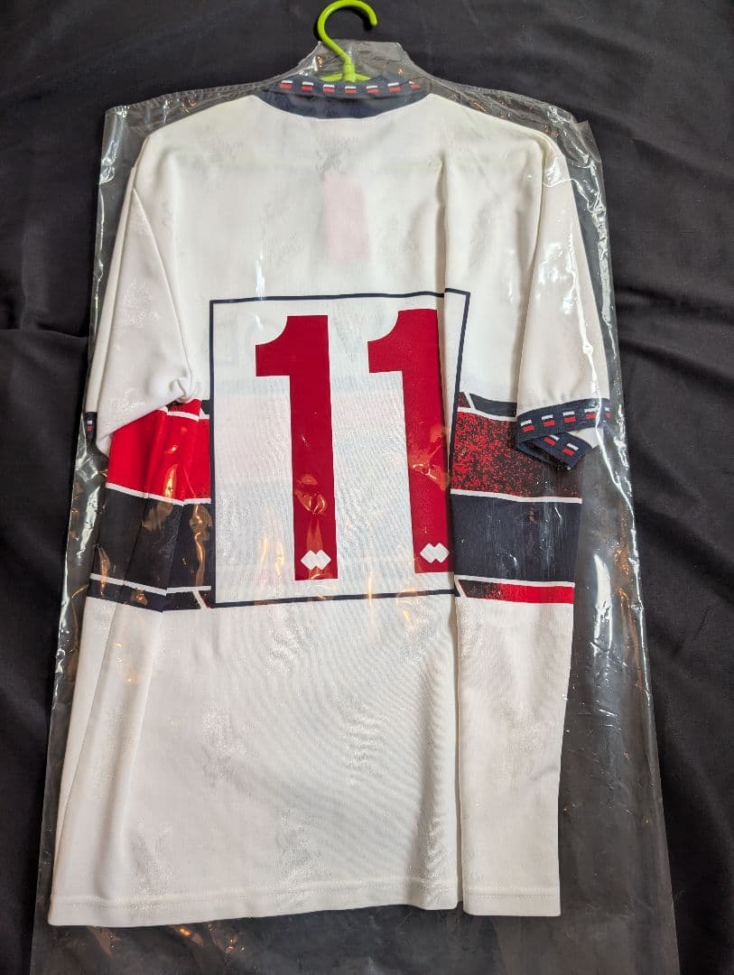 【美品！】三浦知良 / ジェノア/ 94-95シーズン / アウェイ