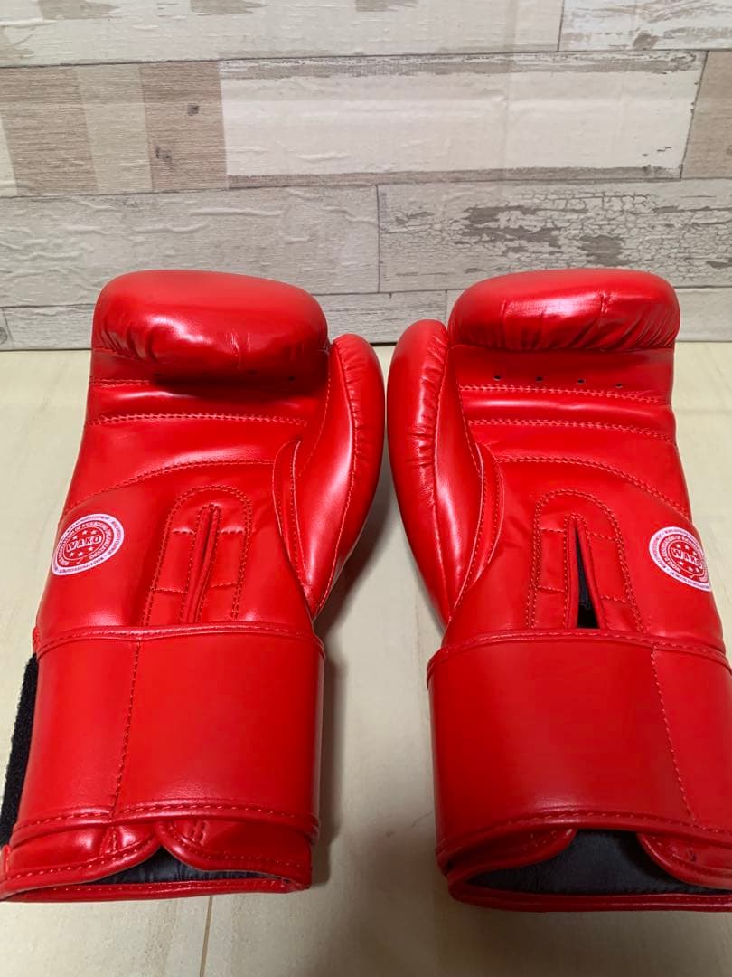 【未使用】adidas ボクシンググローブ adiWAKOG2 赤 WAKO公認