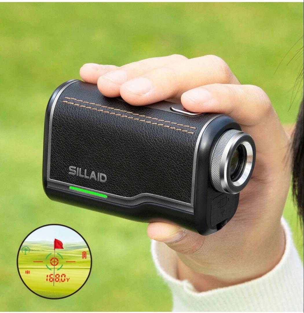 【超美品】SILLAID ゴルフ 距離計 シライド VM2 ゴルフレーザー距離計