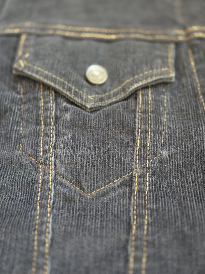 【非売品】70s Levi's 70505 / ブラックコーデュロイジャケット