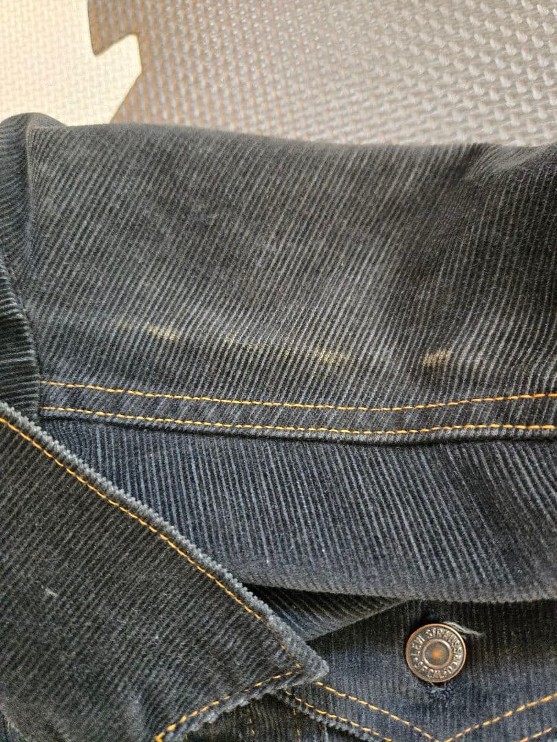 【非売品】70s Levi's 70505 / ブラックコーデュロイジャケット