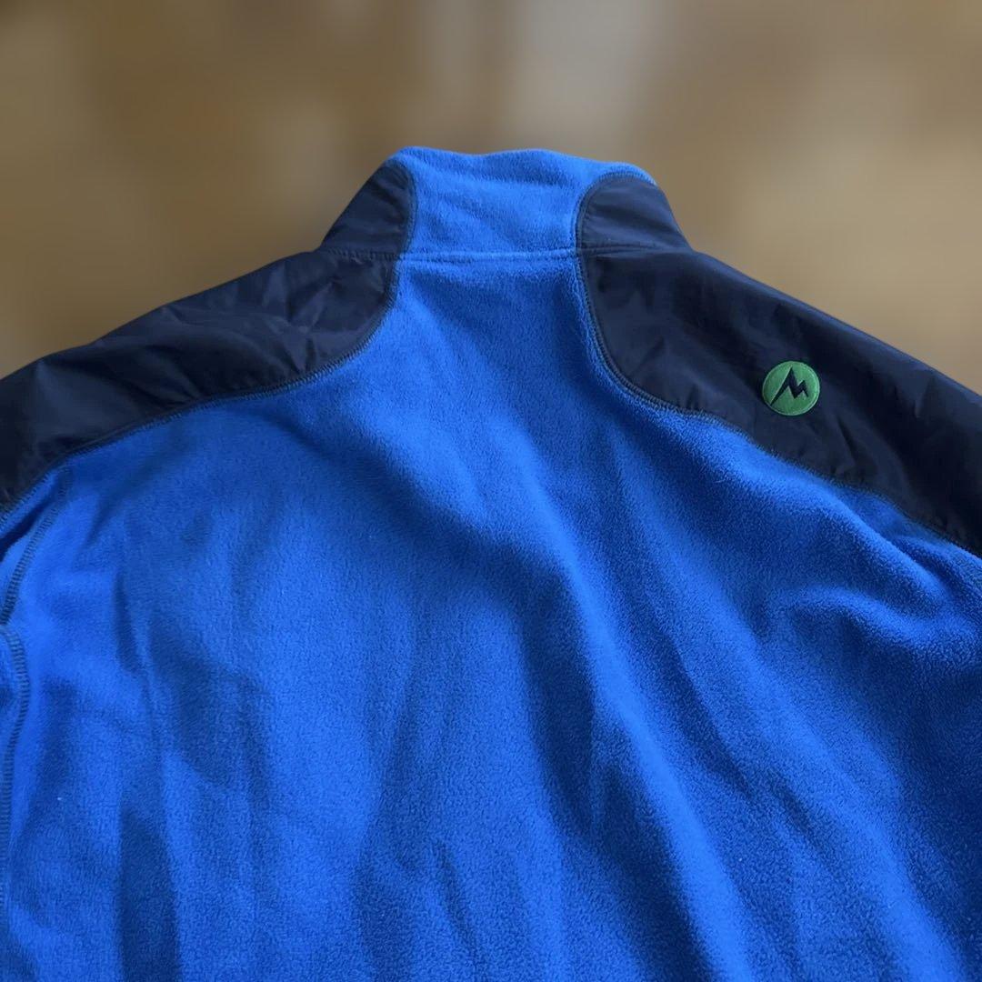 Marmot フリースジャケット 青
