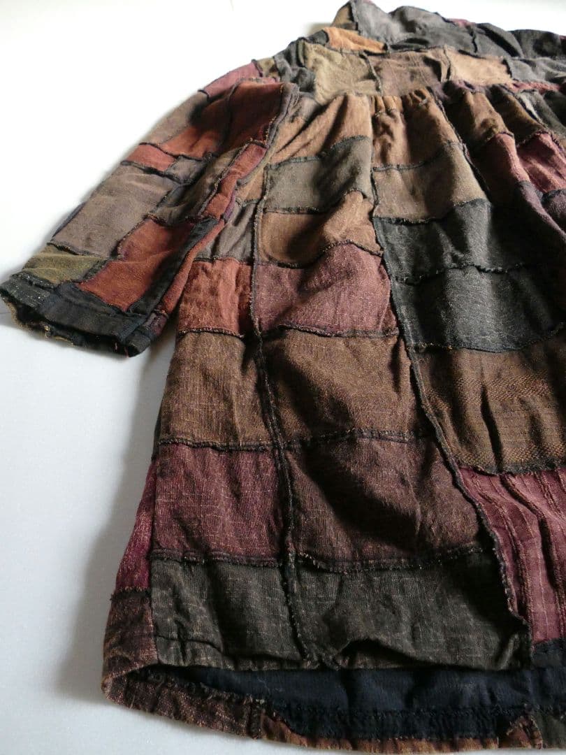 パッチワーク ロングコート ifsixwasnine kmrii