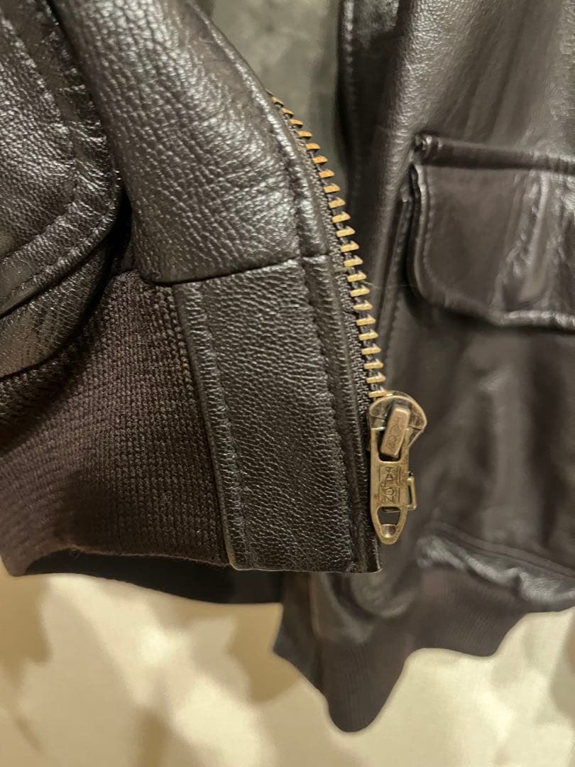 L.L.Bean レザーアウタージャケット　ブラウン