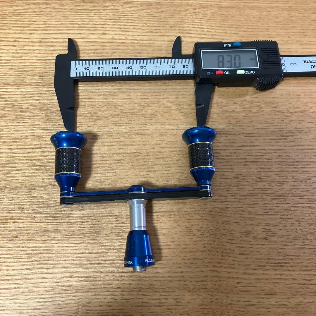 廃盤レア　美品　バサート　ダイワ用　ダブルハンドル　リールキャップ　セット