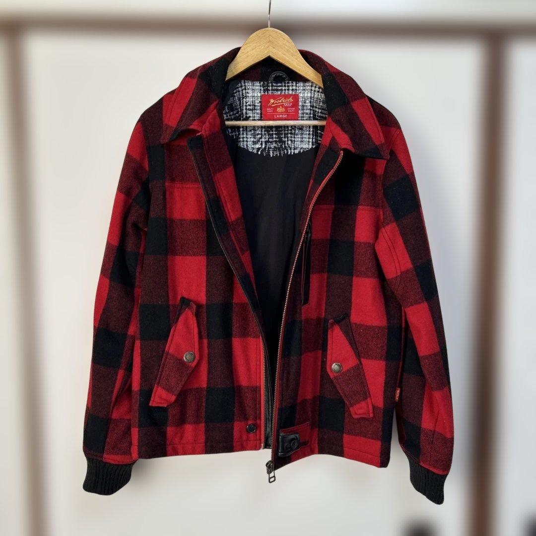 Woolrich バッファローチェック　ウールジャケット