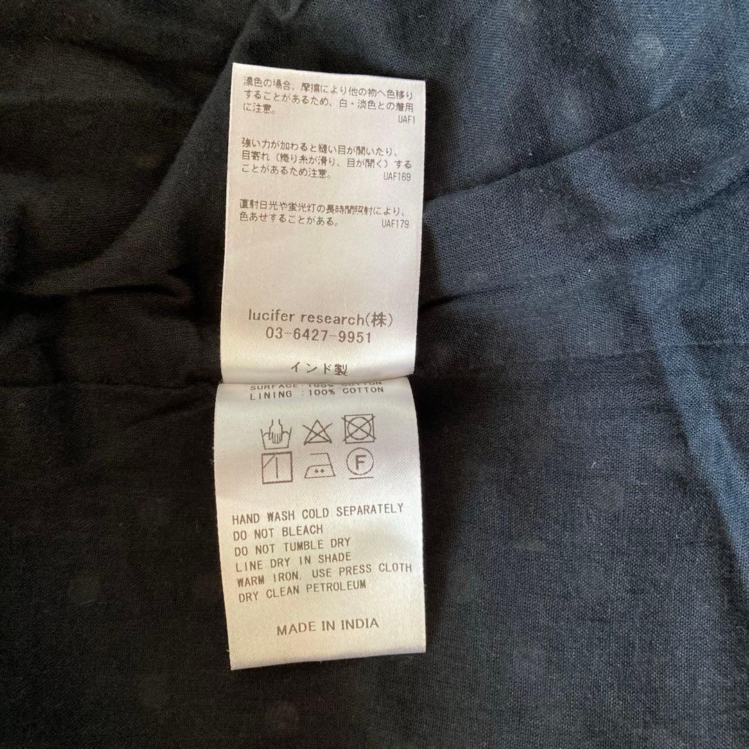 ヌキテパ　コットンボイル　ドット　ロングワンピース