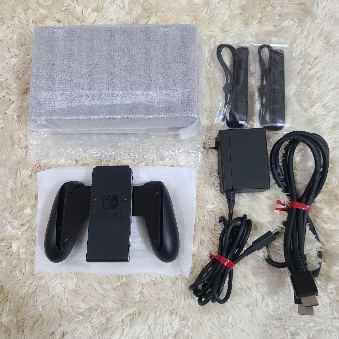 Nintendo Switch 本体 純正品完備 ゲームパッド ケース他