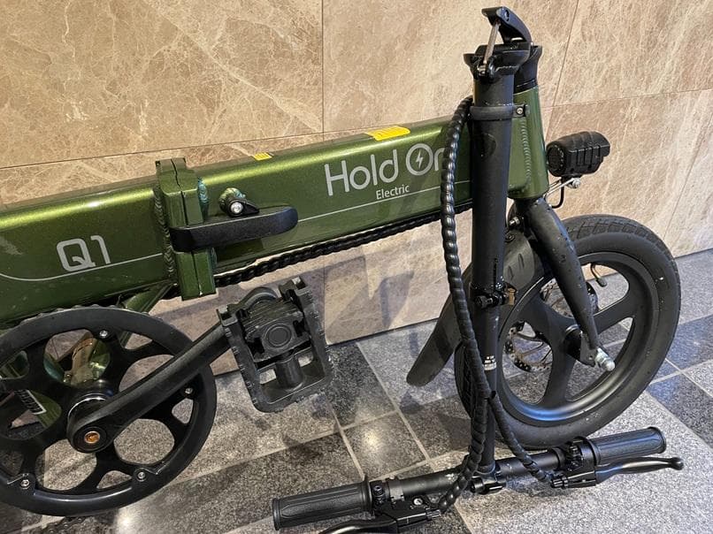 佐々木Hold On　Q1　ホールドオン折りたたみ電動アシスト