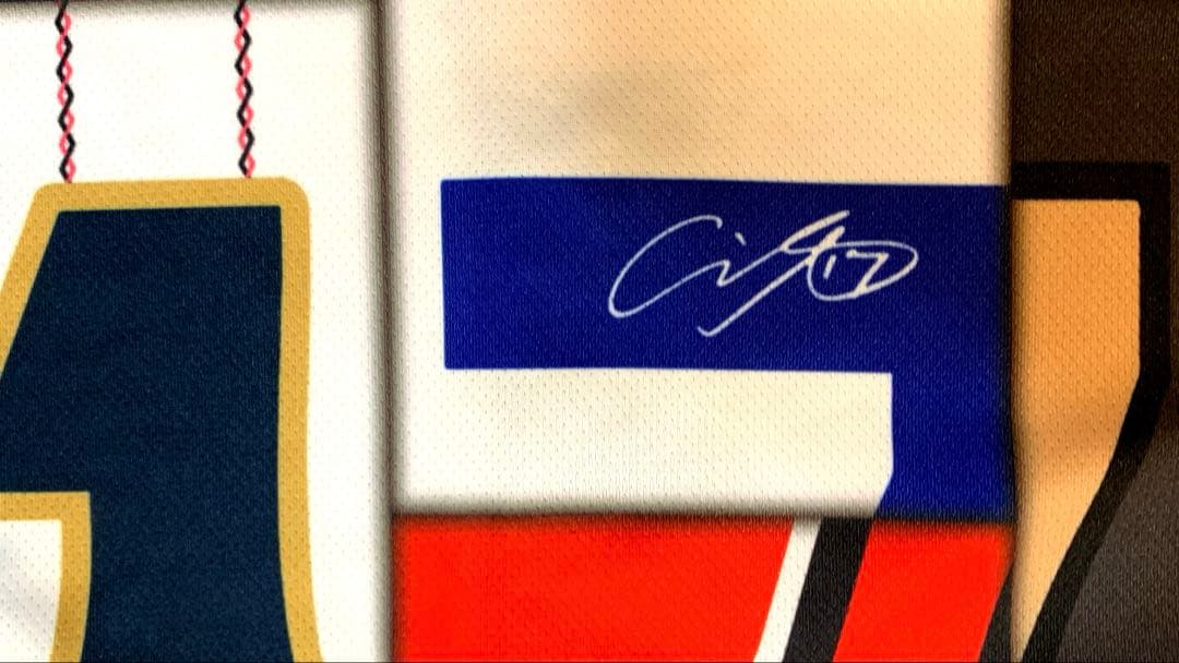 大谷翔平　プリントサイン付き歴代ミックスユニフォーム　50/50CLUB　非売品