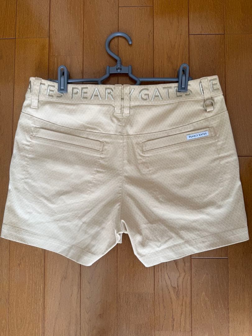 PEARLY GATES ショートパンツ サイズ2 ベージュ