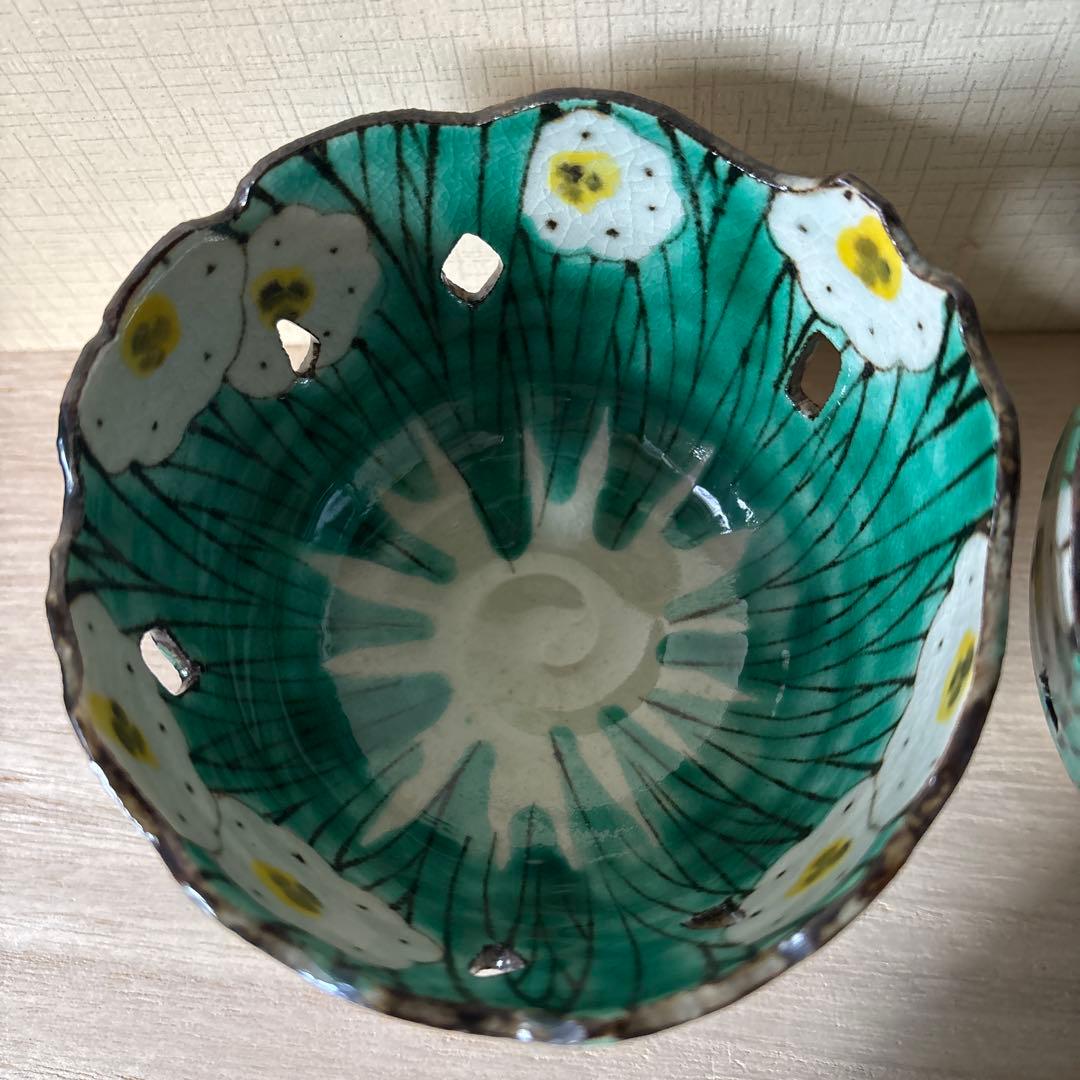 【えびちゃんさま専用】京都　尾形乾山　写し　小鉢　水仙