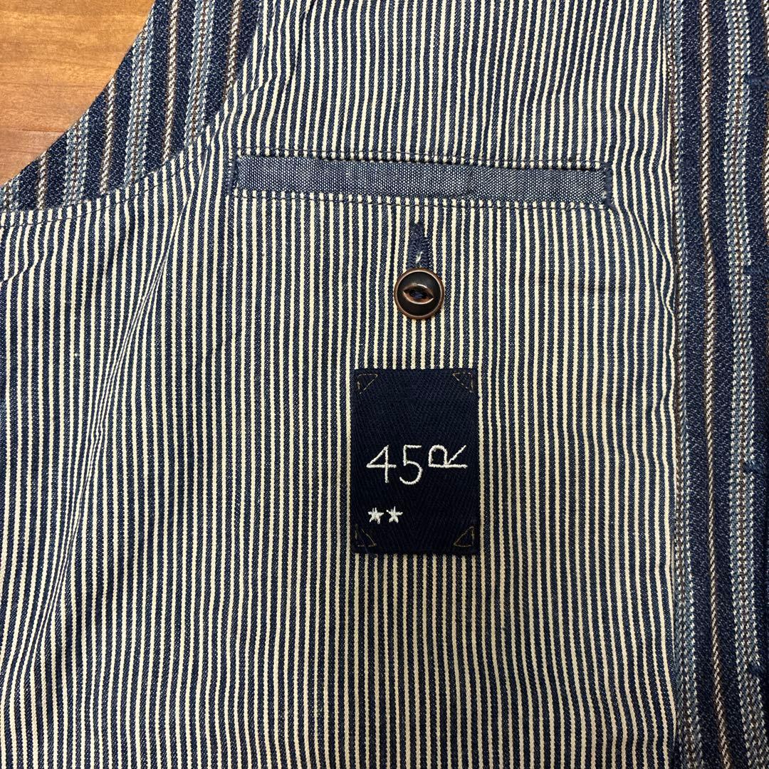 45Rコットンツィードのベスト