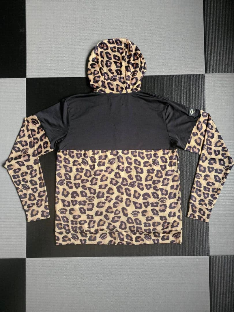 BASSMANIA ヒョウ柄 フィッシングスーツ 上下セット XL ②