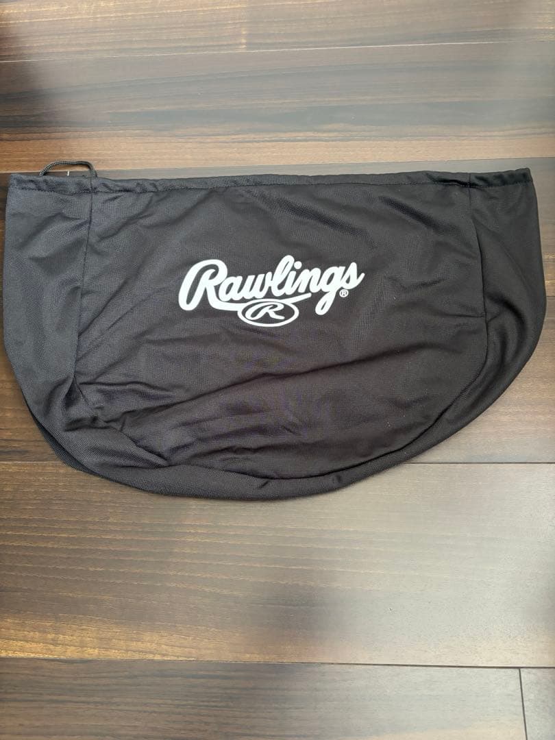 ローリングス　MACH 顎ガード付右打者用ヘルメット つや消しブラック