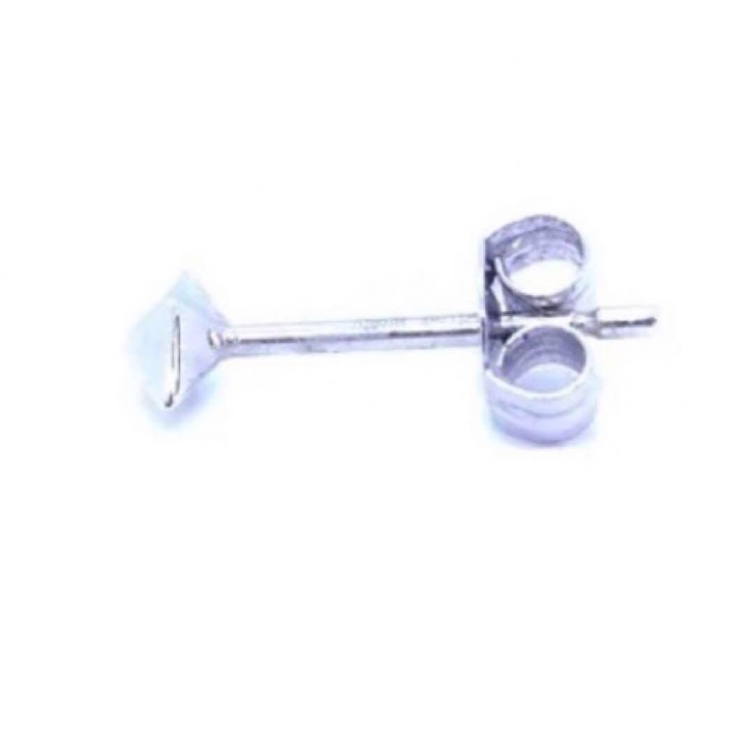 AHKAH KOTA OKUDAフラグメントモノスタッドひし形ピアスホワイトデー