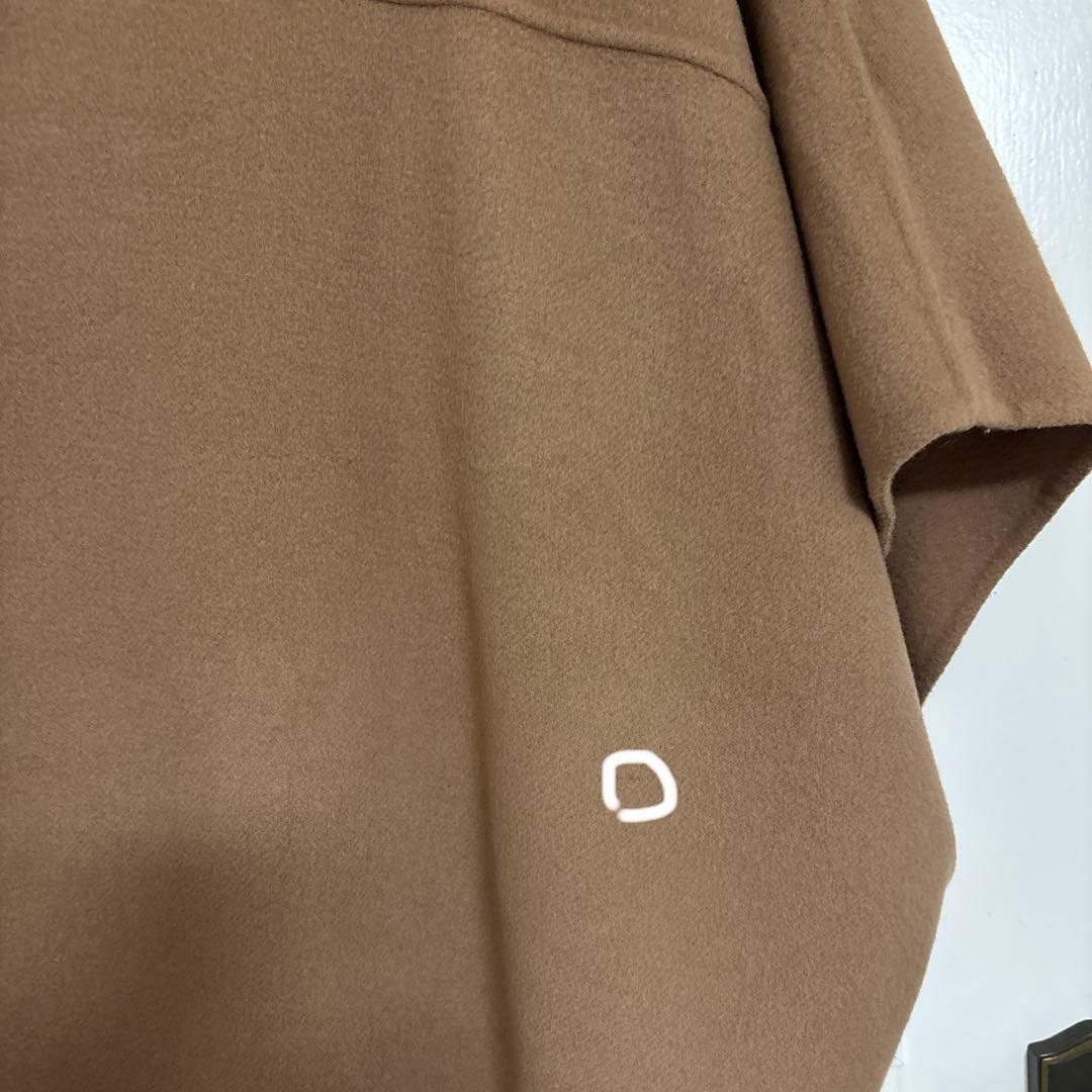 SLOBE IENA✨スタンドカラーダブルフェイスポンチョ