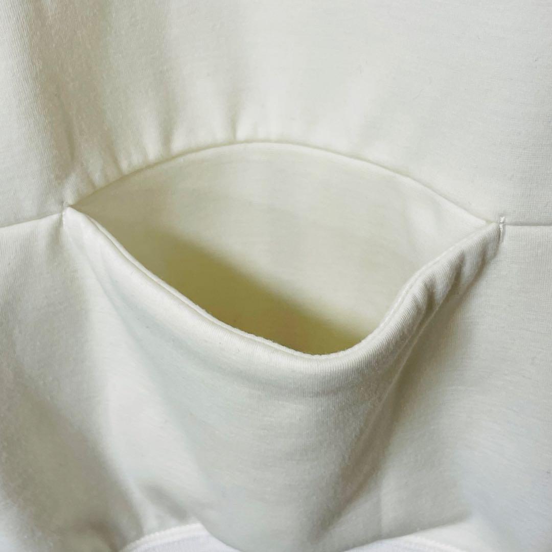 ラッセルノ　ジャケット　スウェット　ゴルフウェア　ワッペン　白　サイズ1(M)