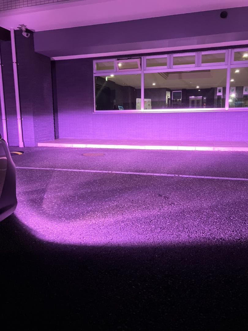 18LED　シリーズS　宇宙一明るいバルブ　ブルーパープルH11H8H16 H4