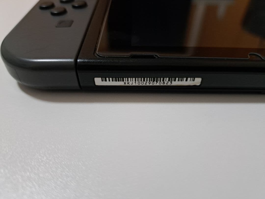 Nintendo Switch 本体 グレー バッテリー強化版 ジャンク ドック