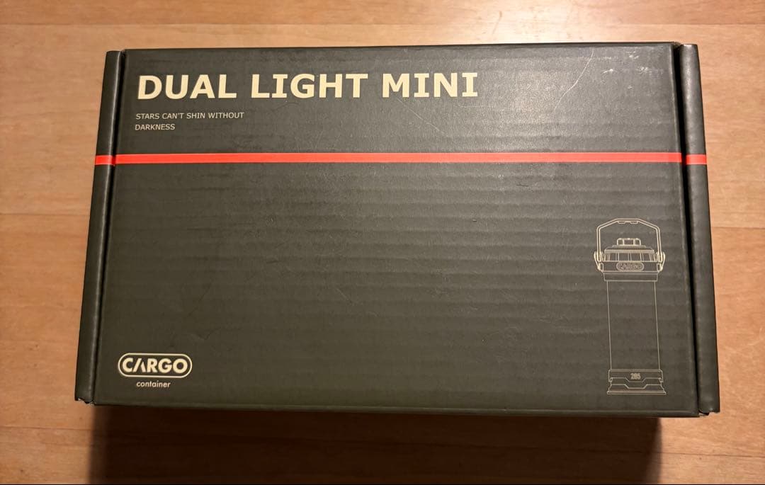 新品　カーゴコンテナ　DUAL LIGHT MINI カーキ