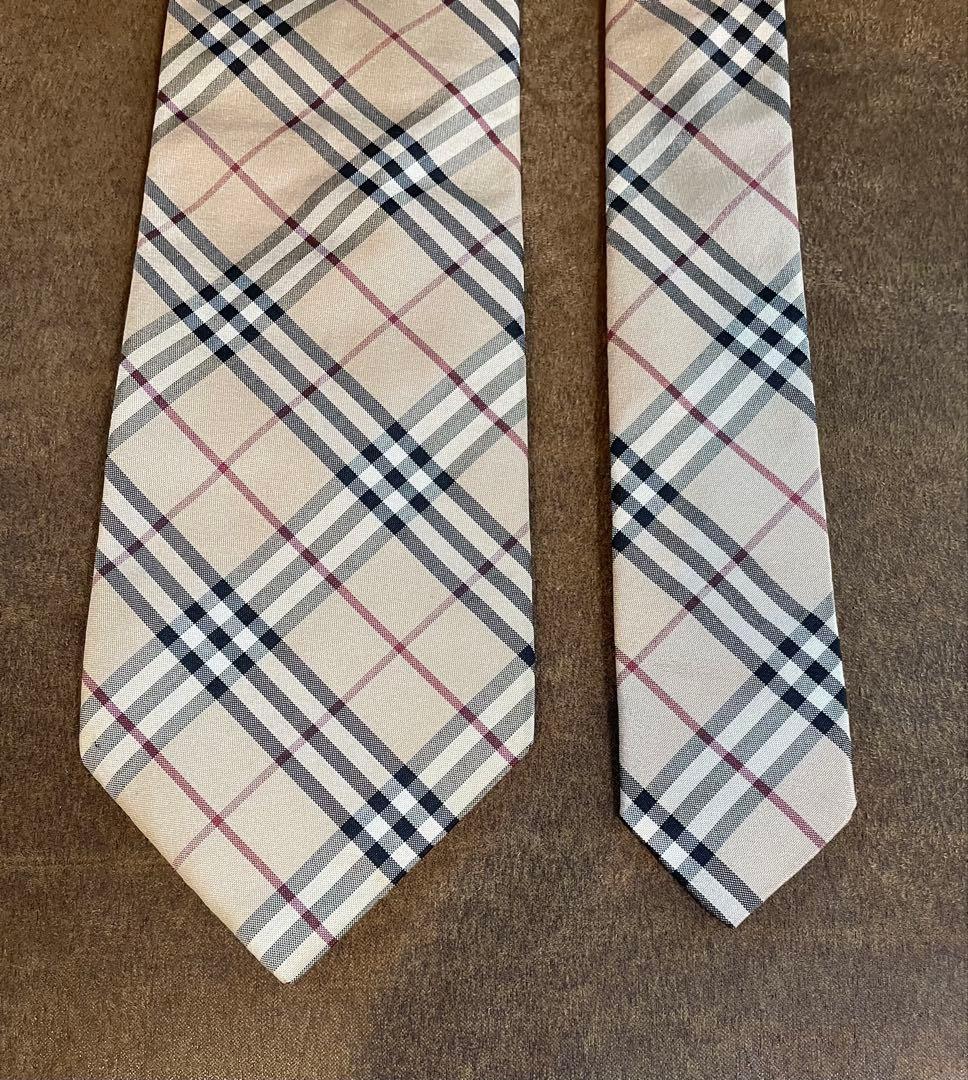 BURBERRY チェック柄 ネクタイ