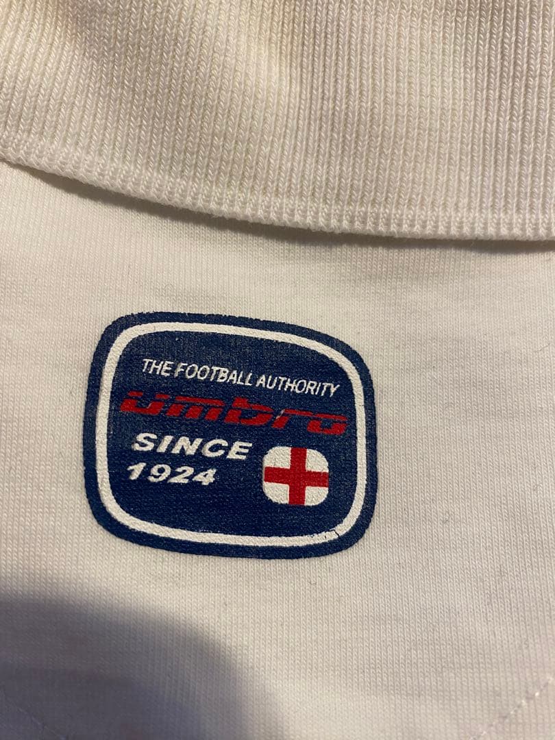 Umbro イングランド代表 アンブロ サッカー ポロシャツ ゲーム　ホワイト