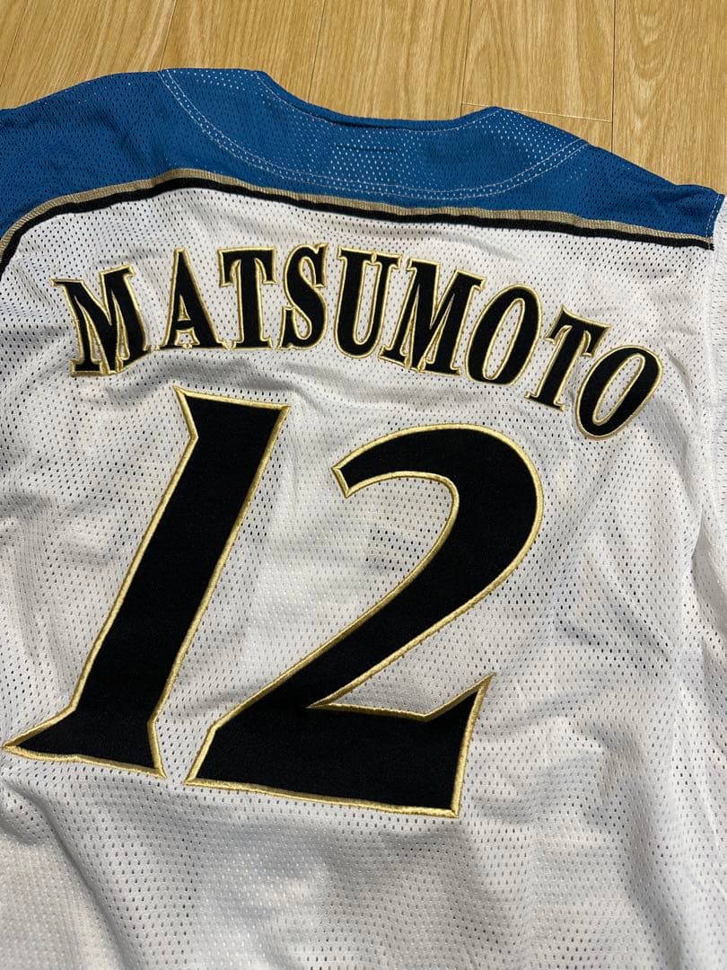 北海道日本ハムファイターズ 松本選手　ユニフォーム M 背番号12