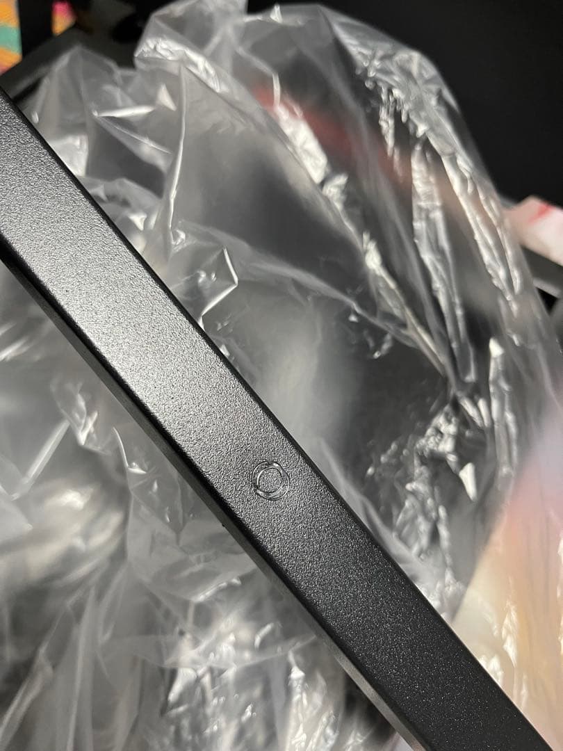 訳あり処分価格バーベキューコンロ　オシャレ ブラック　凹みアリ