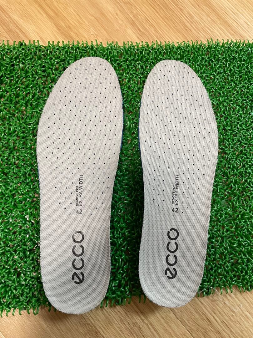 【美品】ECCO GOLF STREET 720 EU42 エコーゴルフシューズ